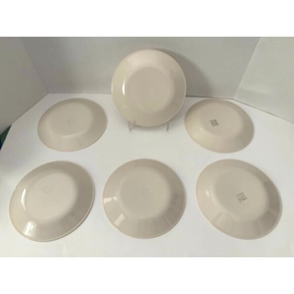 CORELLE BLUE LILY Dessert Bread & Butter Plates 6 3/4" Set of 6 Corning Ware USA - Picture 2 of 6